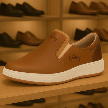 MOCASIN - VLZ CUERO GENIUNO PARA HOMBRES